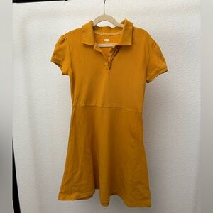 Old Navy NWOT Yellow Polo Dress, Size 8